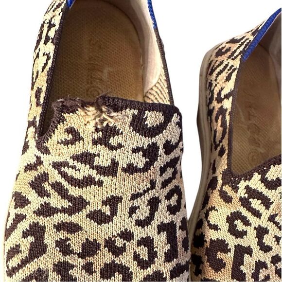 Rothy’s Slip On Sneaker Cheetah Print Women’s Size 7 - Picture 6 of 10